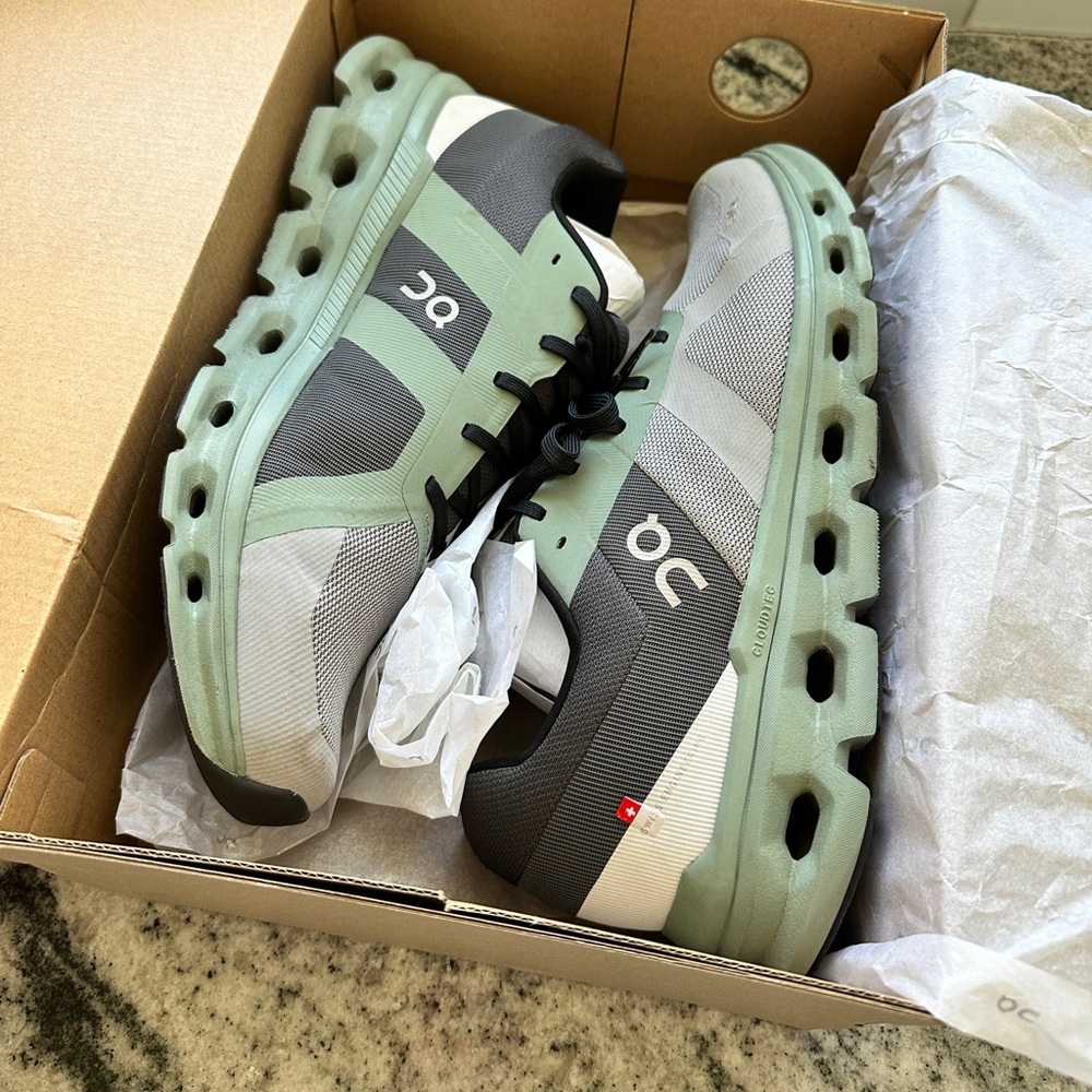 OnCloud Men Cloudrunner 'Alloy Moss'